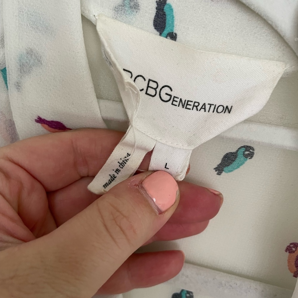 BCBGeneration Sheer Blazer - Picture 2 of 3